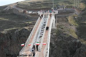 آغاز بهره‌برداری از اولین پل معلق ۳ طبقه کشور در ورگه‌سران سرعین/ تحول در حوزه گردشگری استان اردبیل ادامه دارد