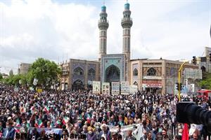 تقدیر نماینده ولی‌فقیه در استان و استاندار اردبیل از حضور مردم غیور استان در راهپیمایی روز جهانی قدس